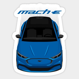 Ford Mustang Mach E SUV - Grabber Blue Sticker